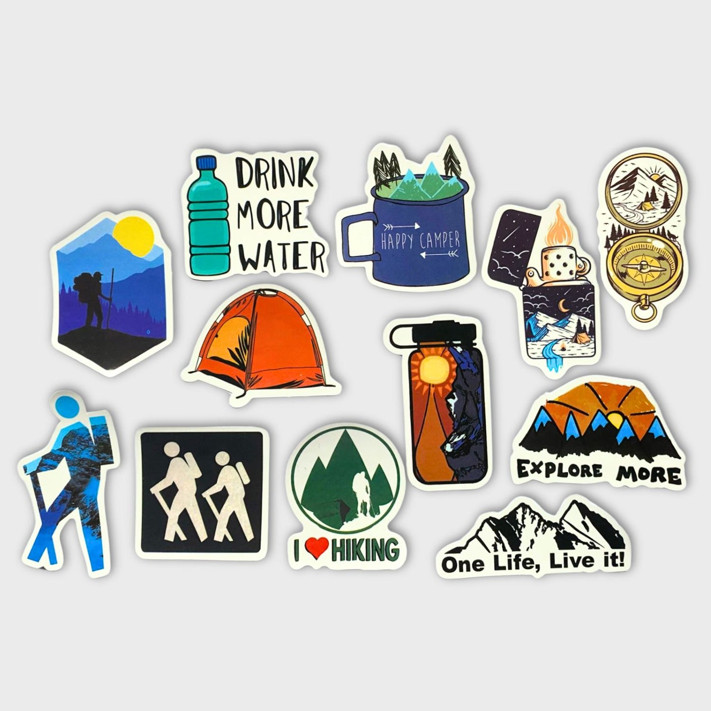 Adventure Vinyl Stickers